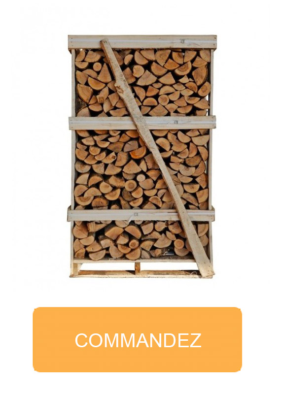 livraison de palettes de bois de chauffage de 40 cm Lyon
