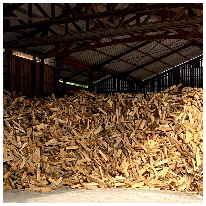 3 Stères de Bois Bûches 50 cm en Vrac (2,4m3)