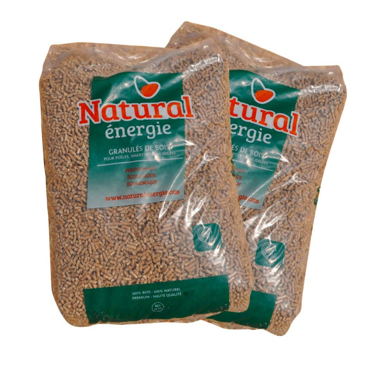 Palette de 65 sacs de 15kg de granulés